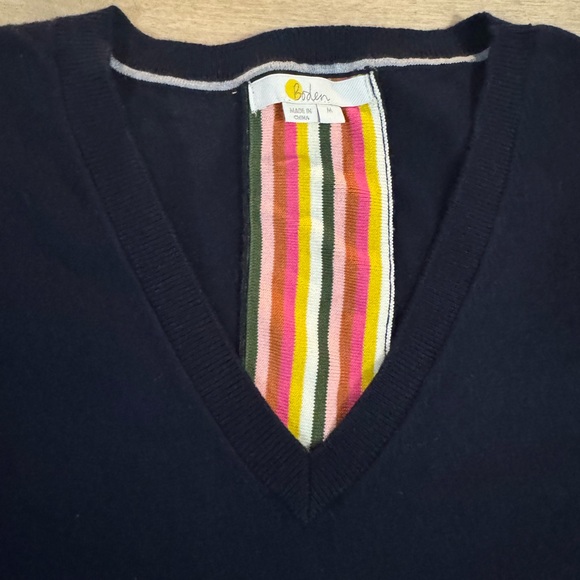Boden Cassandra wool blend Multicolor Striped sweater - Picture 8 of 12
